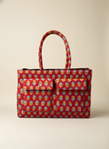 Bisha Handcrafted Block Print Style Tote